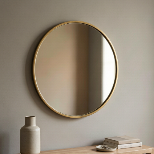 Gold Framed Wall Mirror