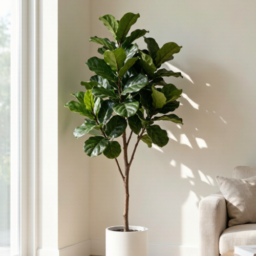 Faux Fiddle Leaf Fig Tree