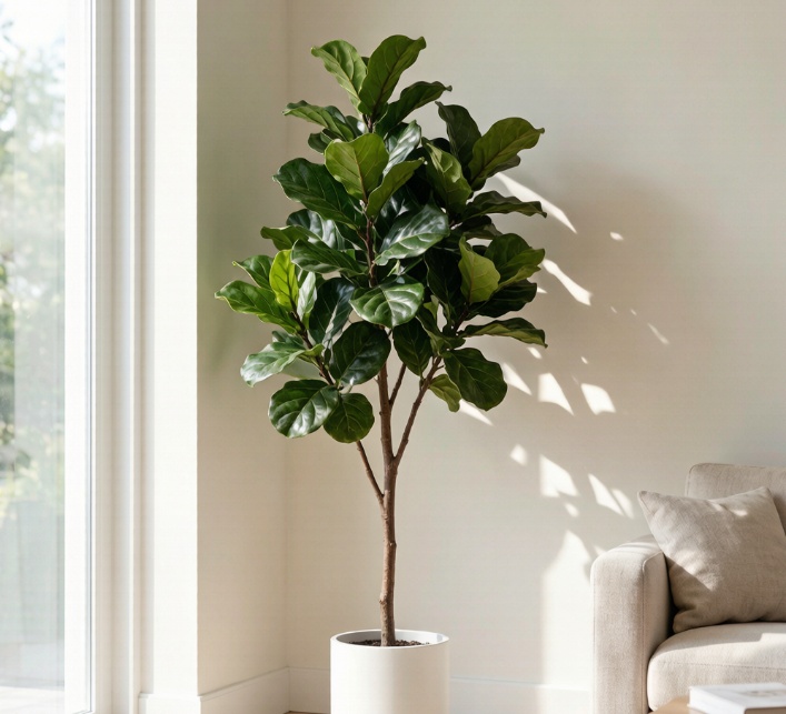 Faux Fiddle Leaf Fig Tree